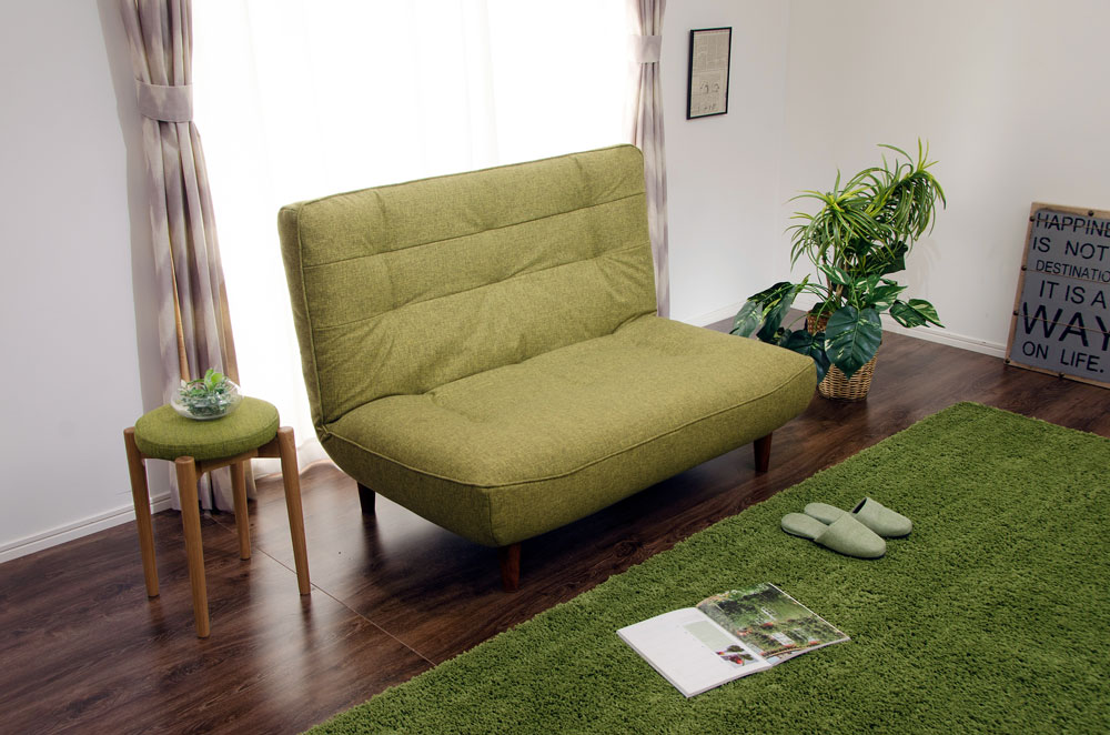 trang trí phòng khách người mệnh mộc - sofa màu xanh - Cellutane Việt Nam